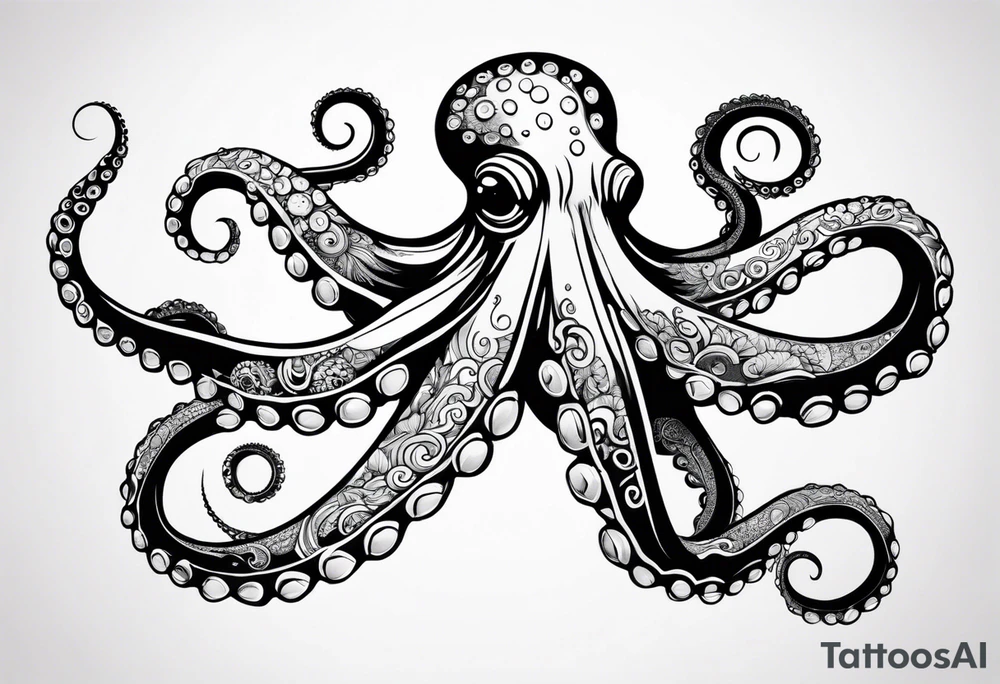 Octopus tattoo idea