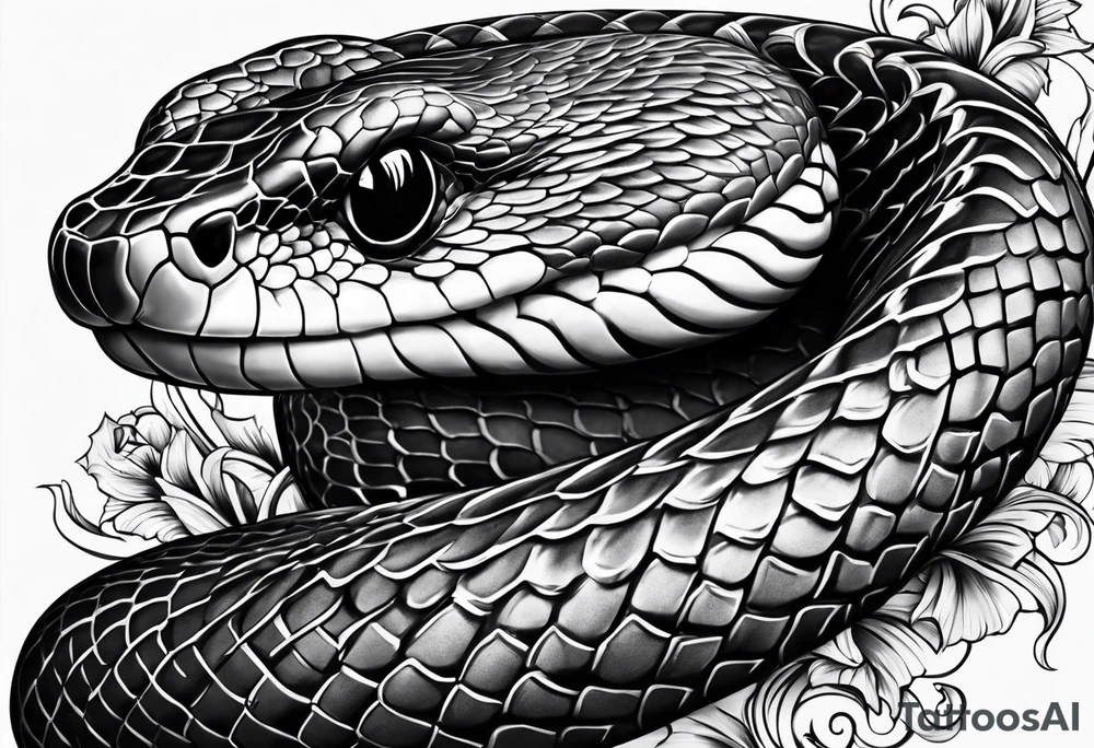snake tattoo idea