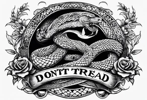 dont tread tattoo idea