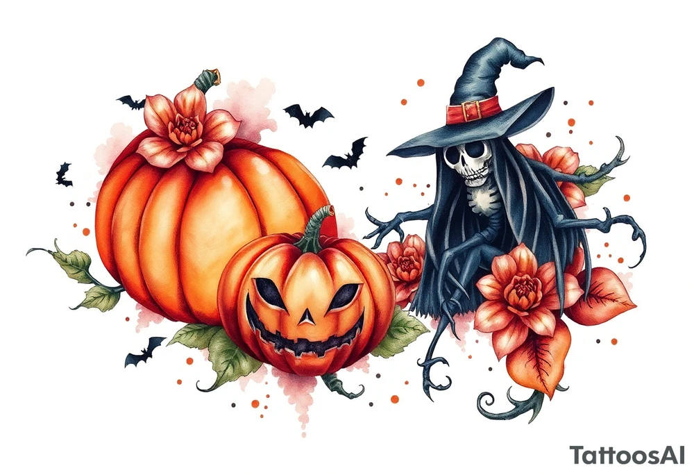 Halloween tattoo idea