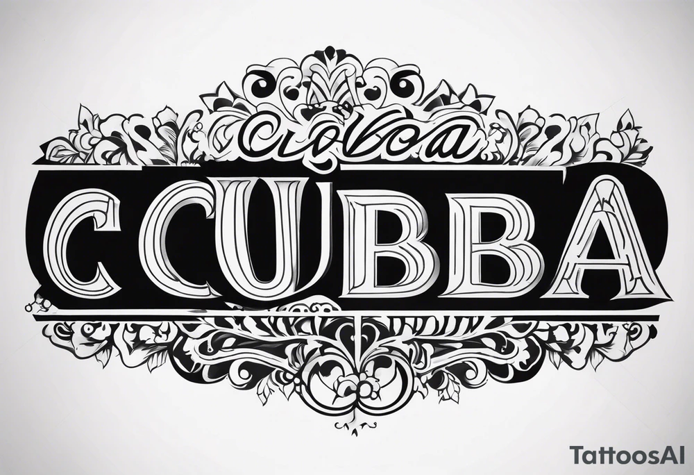 Cuba tattoo idea