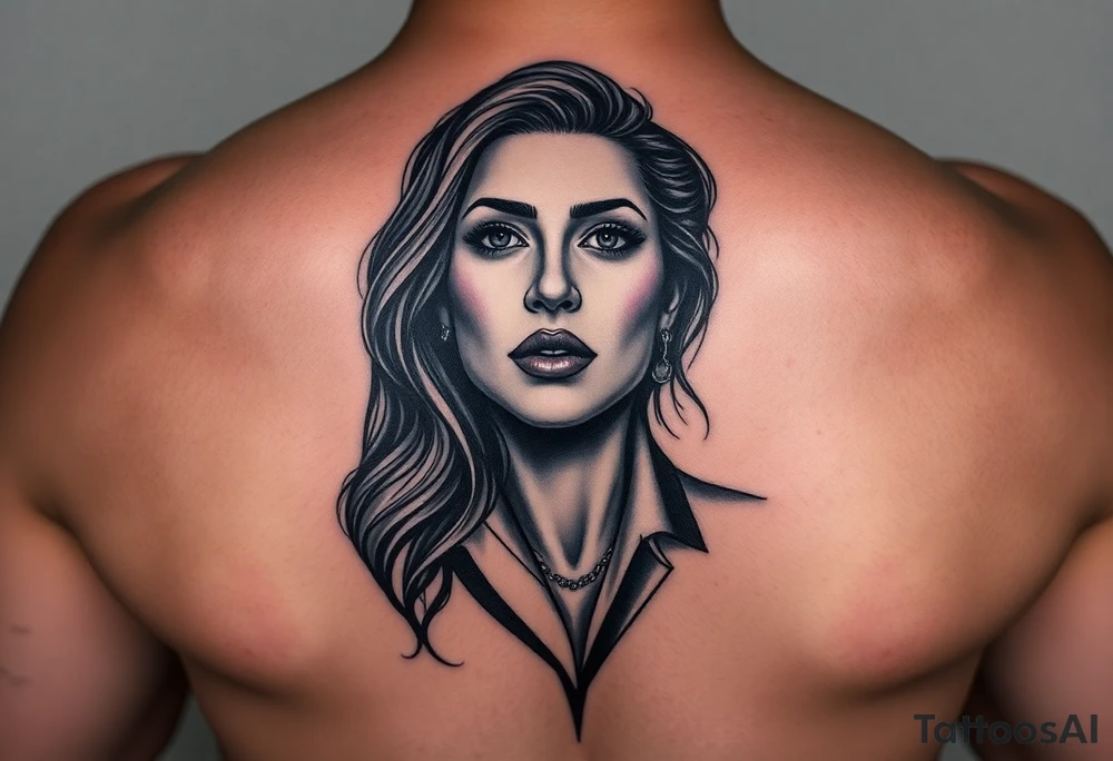 Salma Hayek tattoo idea
