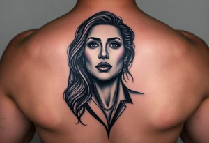 Salma Hayek tattoo idea