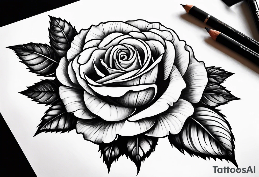 Rose tattoo design tattoo idea