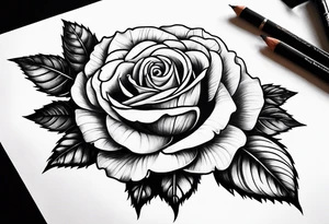 Rose tattoo design tattoo idea