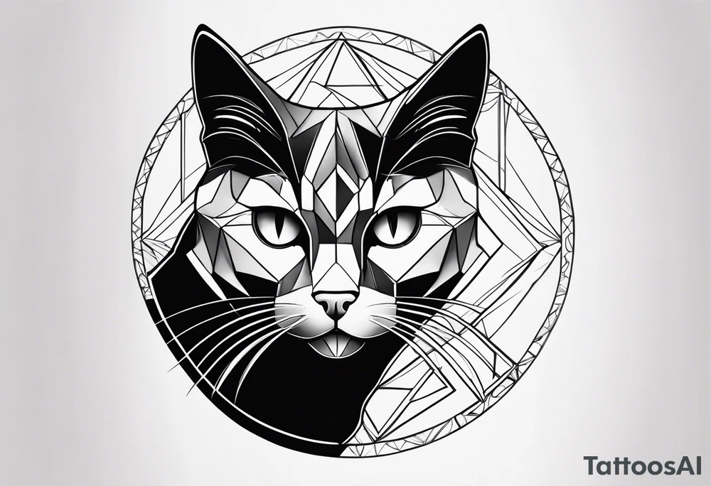 Black Cat tattoo idea