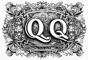 Q WORD tattoo idea