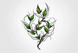 Thorny Vine tattoo idea