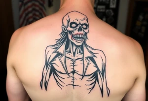 Zombie pinup tattoo idea