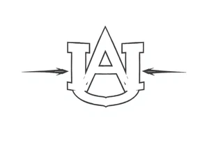 Auburn symbol tattoo idea