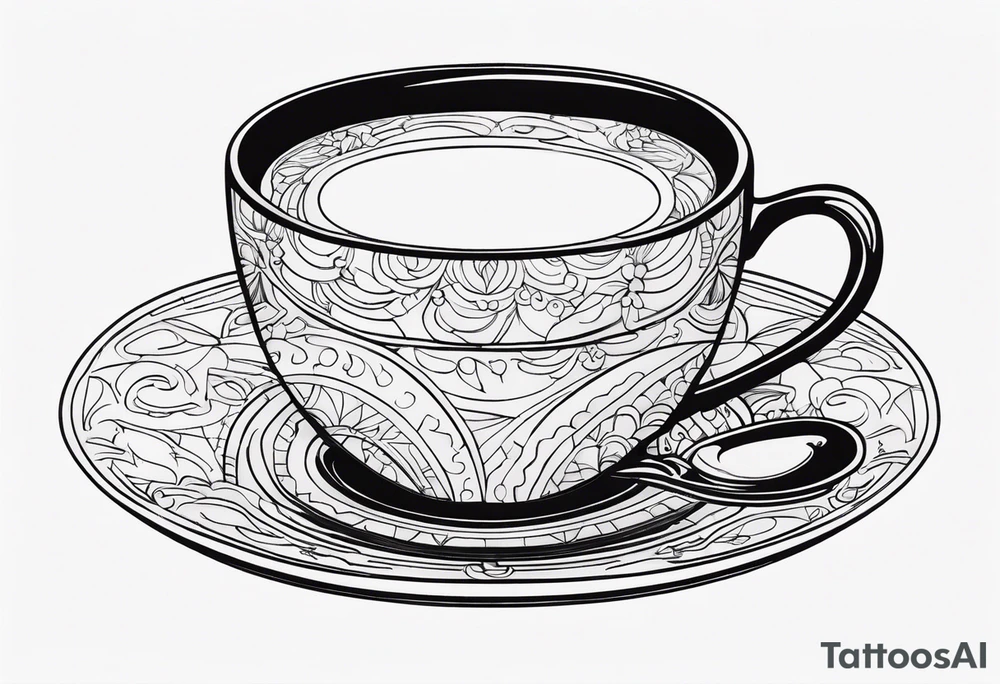 Coffee Cup tattoo idea