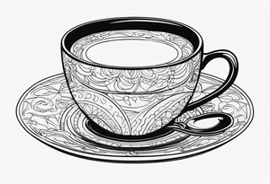 Coffee Cup tattoo idea