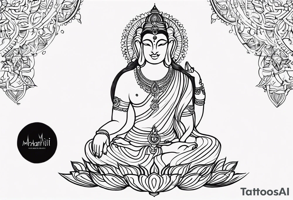 Mahasvahriti tattoo idea