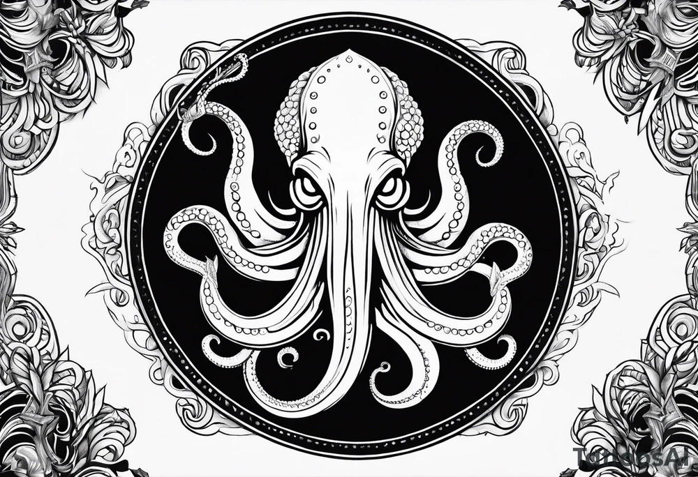 Chthulu tattoo idea