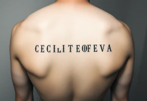 Morse code of my family’s name

Cecilio
Teofila
Eva
Joel
Gigi
Cris Jay
Jonel tattoo idea