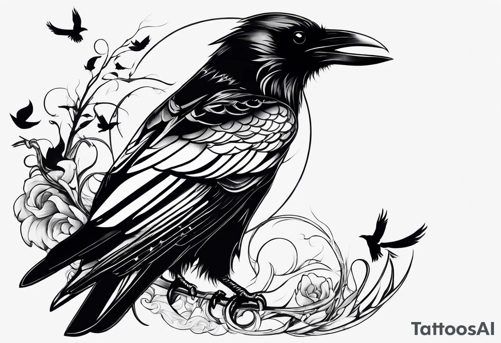 three ravens tattoo idea