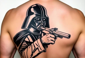 Darth vader Force Choking Director Krennic, “Be Careful Not to Choke On Your Admirations.” tattoo idea