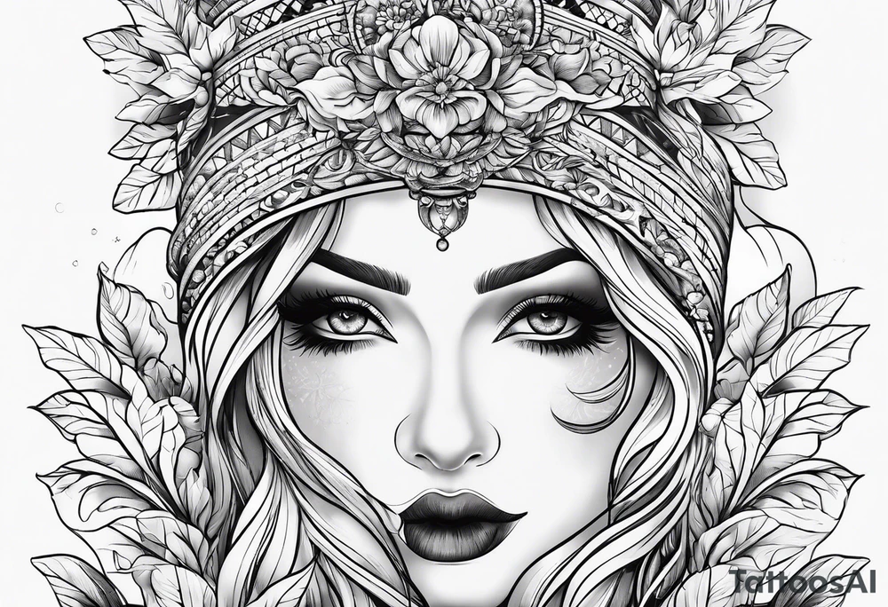 panache et sapinage tattoo idea