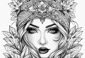 panache et sapinage tattoo idea