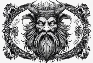 Leshy creepy tattoo idea