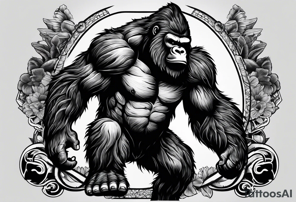 King kong tattoo idea