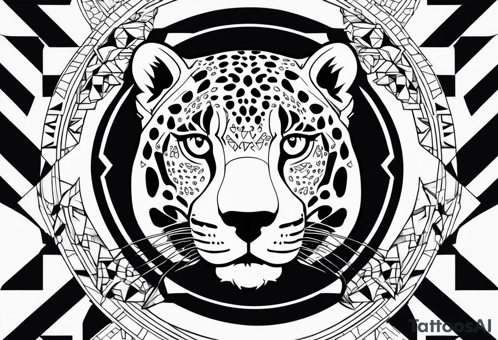 Jaguar tattoo idea