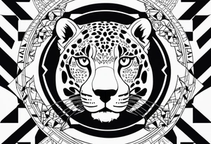 Jaguar tattoo idea