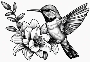 Libra hummingbird yellow finch cardinal flower garden dark sad beautiful mother tattoo idea
