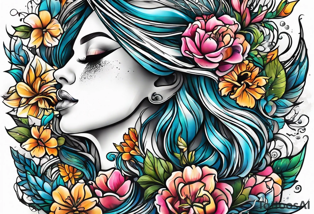 End the stigma. Mental health awareness tattoo idea