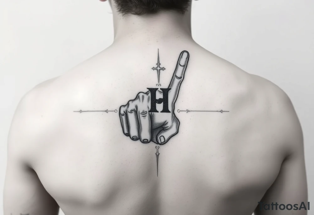 Hoodlum Hooligan with the H on my upper joint the O on the next finger tattoo idea