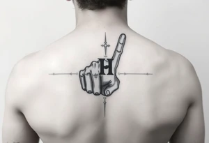 Hoodlum Hooligan with the H on my upper joint the O on the next finger tattoo idea