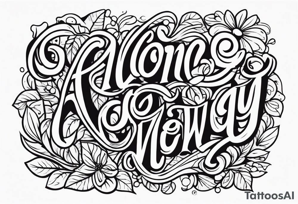 Along the way tattoo idea