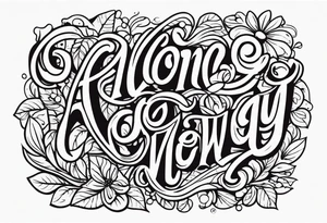 Along the way tattoo idea