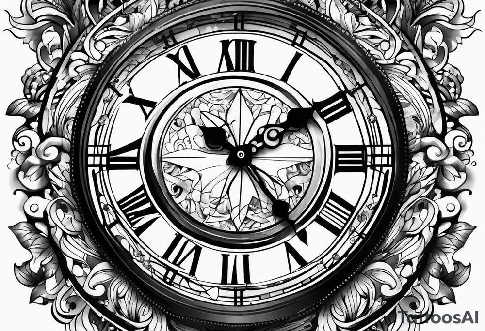11:11 clock tattoo idea