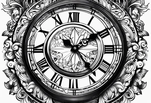 11:11 clock tattoo idea