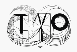 forever and two days tattoo idea