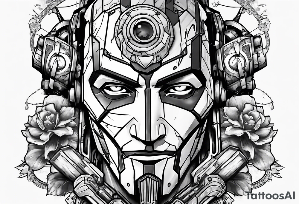 Borderlands video game tattoo idea