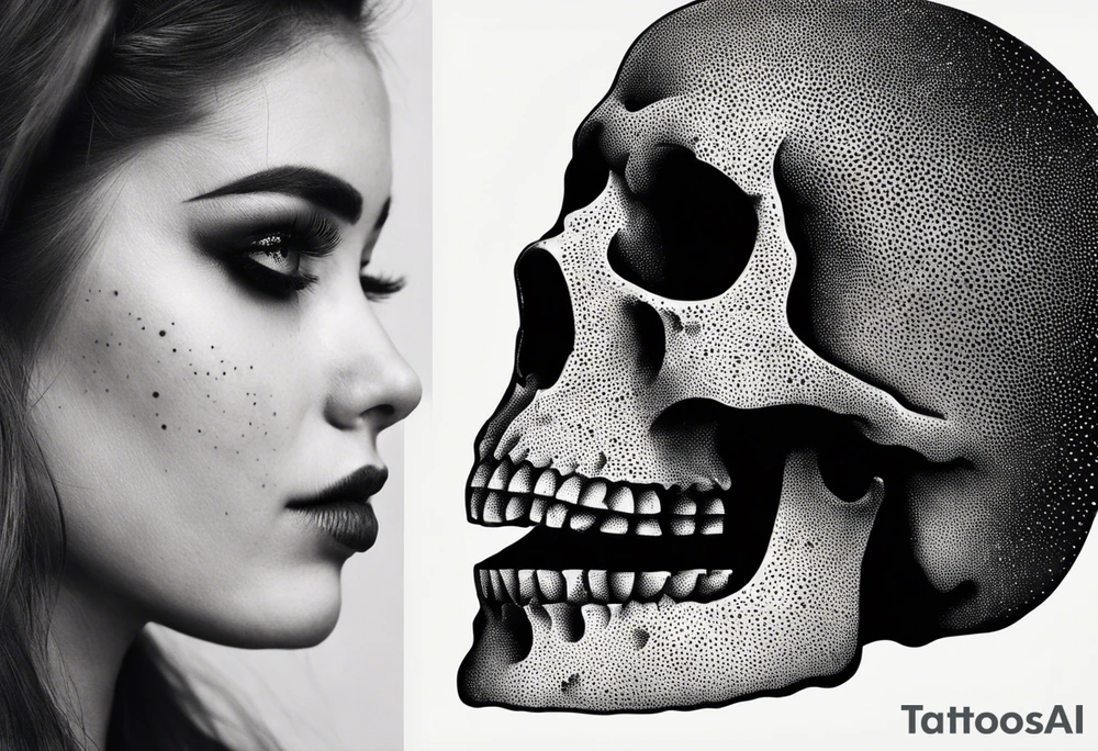 skull tattoo idea