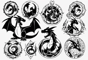 Charizard tattoo idea