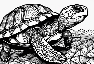 tessellated turtles tattoo idea