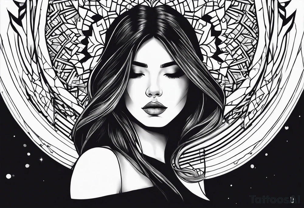 Girl, don't hang your head low. Don't you lose your halo tattoo idea