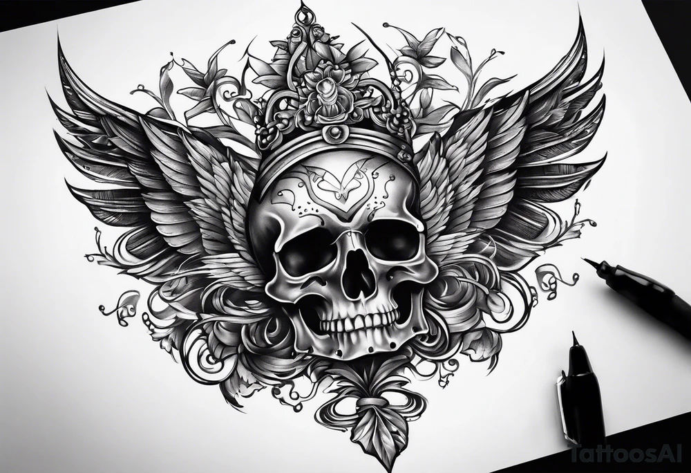 coup de grace tattoo idea