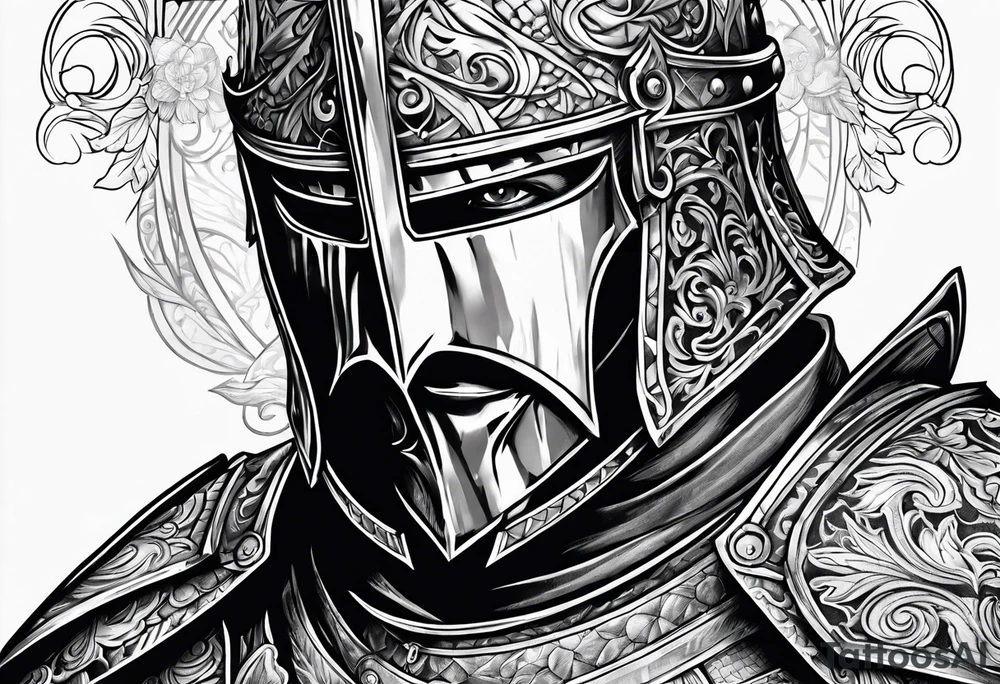 Knight tattoo idea
