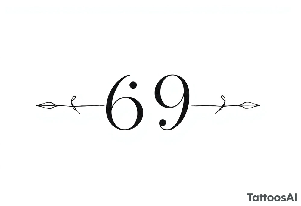369 tattoo idea