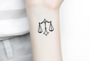 Libra tattoo idea