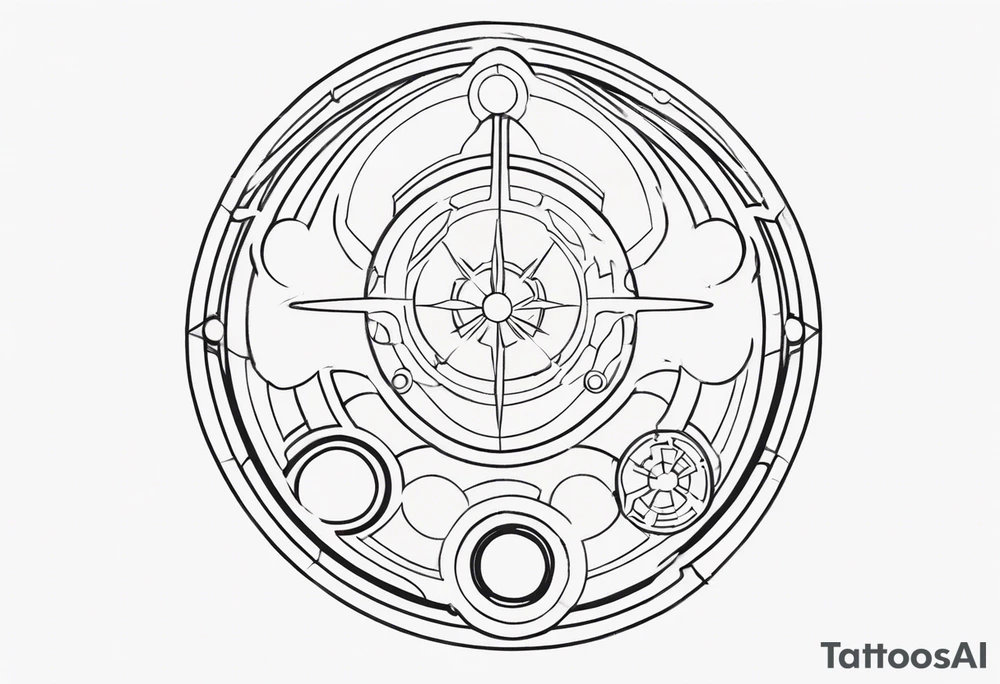 Gallifreyan with Star wars tattoo idea