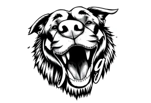 Long live dawg in a script tattoo idea