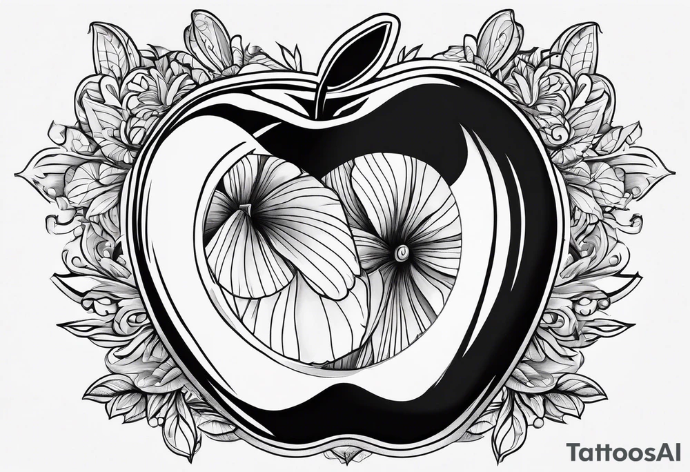 Apple, “Apple of my eye” tattoo idea