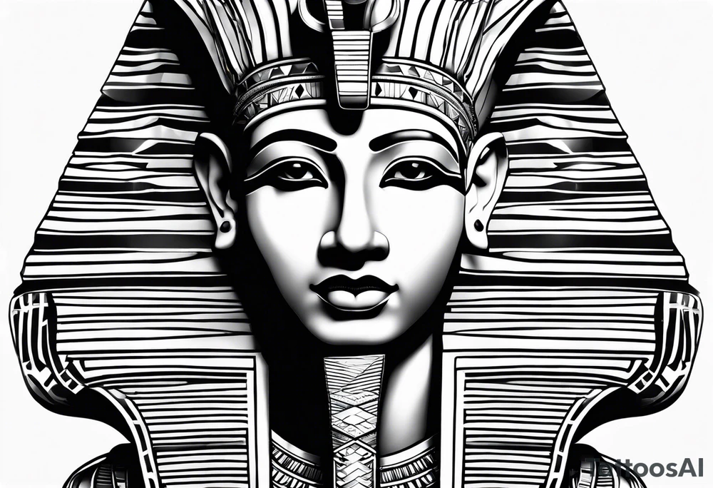 pharaoh tattoo idea