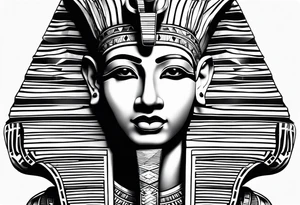 pharaoh tattoo idea